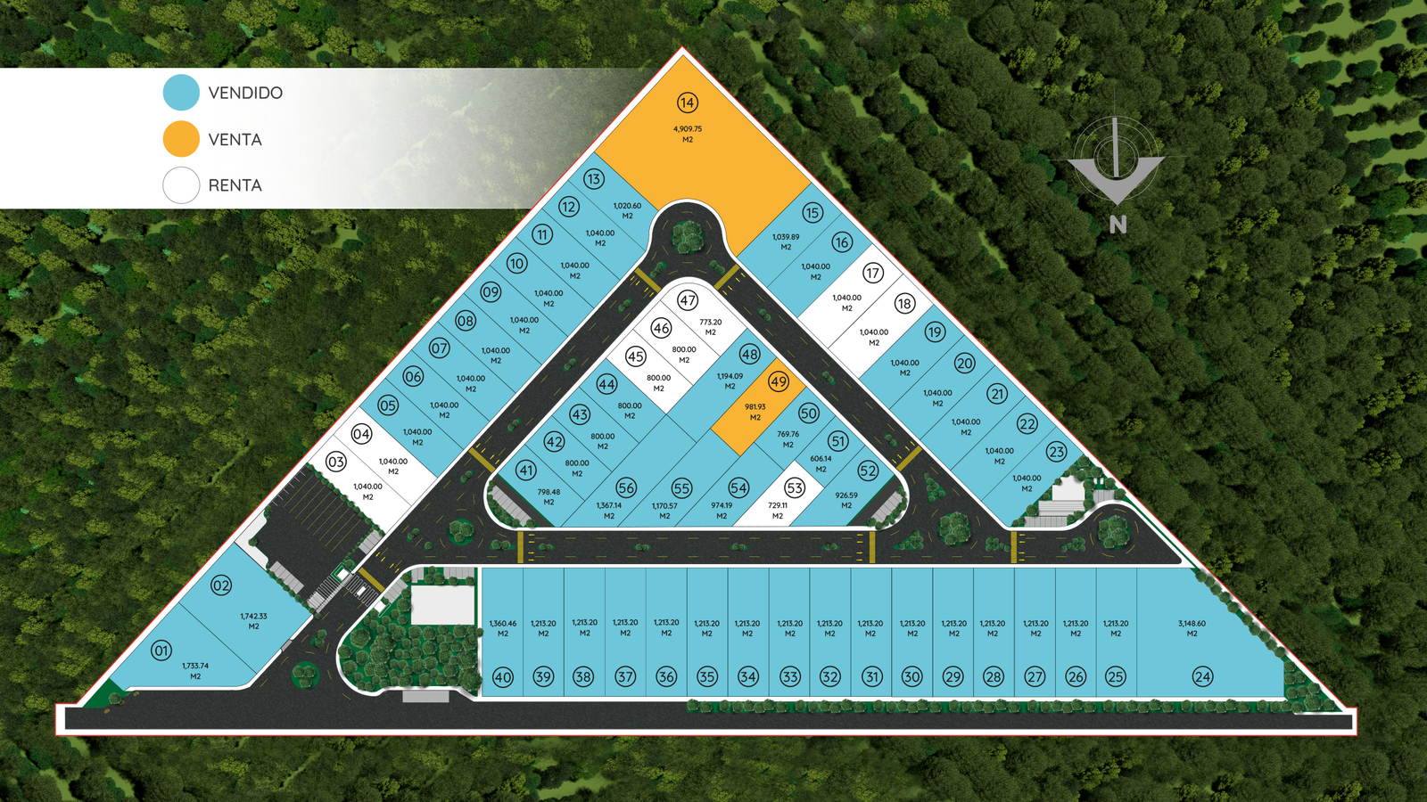 landing page mapa | Castelli Park