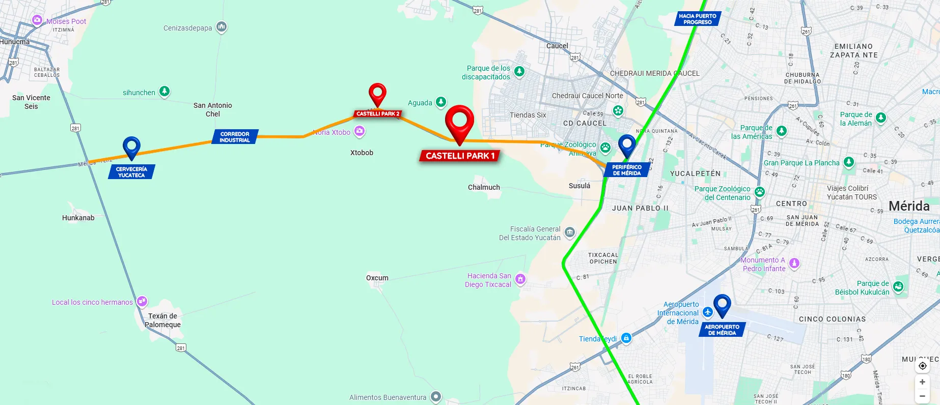Mapa PIN